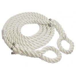 Buy Jetpilot 20-Foot (6m) Nylon Marine Grade Tow/Tie Rope with Hooks Online
