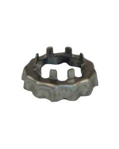 Tapered Trailer Axle Spindle with 5-Hole Flange for 1-3/4 to 1-1/4 Inch  I.D. Bearings
